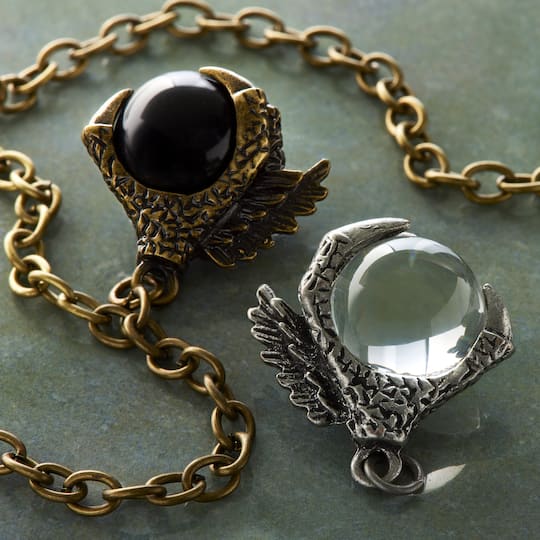 Found Objects™ Oxidized Brass Dragon Claw Charms By Bead Landing
